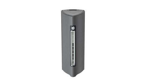 Portable CO2 Monitor for Travel & Air Quality Monitor Indoor & Outdoor Carbon Dioxide Real Time Tracking/Compact Travel Device with Rechargeable 6-Month Battery (Off White) iOS ONLY in Saudi Arabia