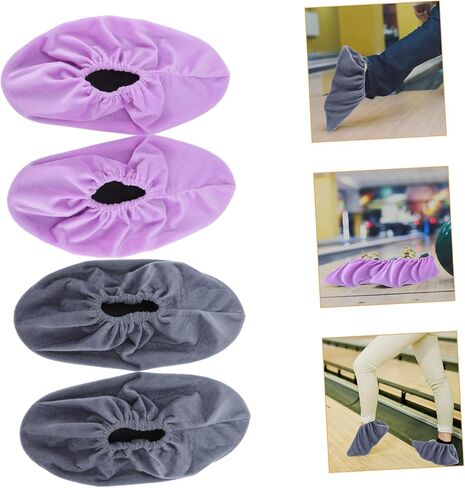 2pairs Shoe Covers Non Slip Bowling Shoe Covers Creative Sports Protectors in Saudi Arabia