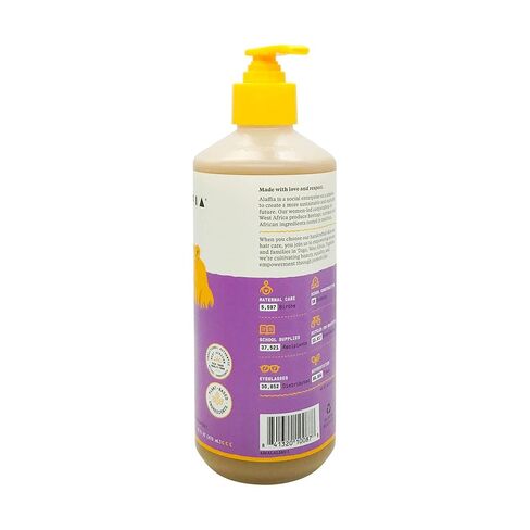 شامبو وأطفال في Alaffia ، غسل الجسم ، الدعم اللطيف والمهدئ للشعر الناعم والجلد مع زبدة الشيا ، النيم ، وزيت جوز الهند ، التجارة العادلة ، لافندر الليمون ، 16 أوقية in Kuwait