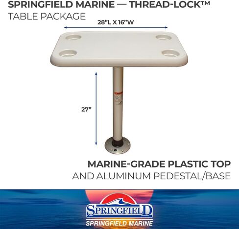 مجموعة طاولة SPRINGFIELD بقفل خيط RECT in Kuwait