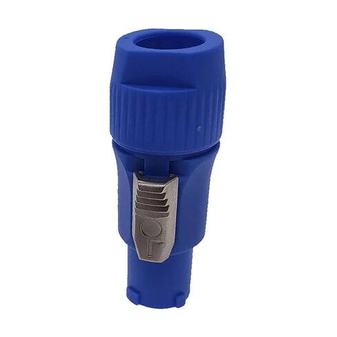1Pcs Power Connector 3 Pins 20A 250V Speaker Cable Male(Blue-Grey Body) in Saudi Arabia