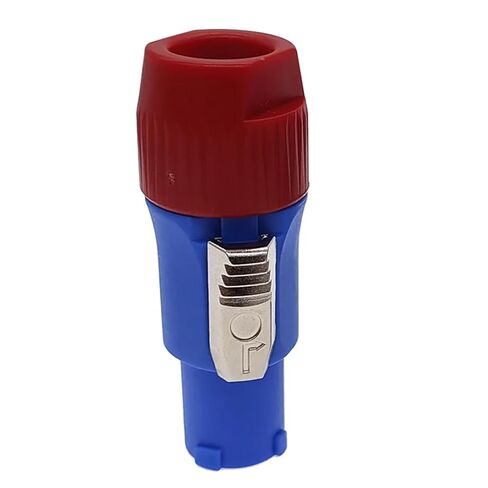 1Pcs Power Connector 3 Pins 20A 250V Speaker Cable Male(Blue-Grey Body) in Saudi Arabia