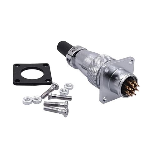 WS16 Plugs and Socket Connector 2-10pin Female Head Male Seat with Reverse Installation 1Pcs(10PIN) in Saudi Arabia
