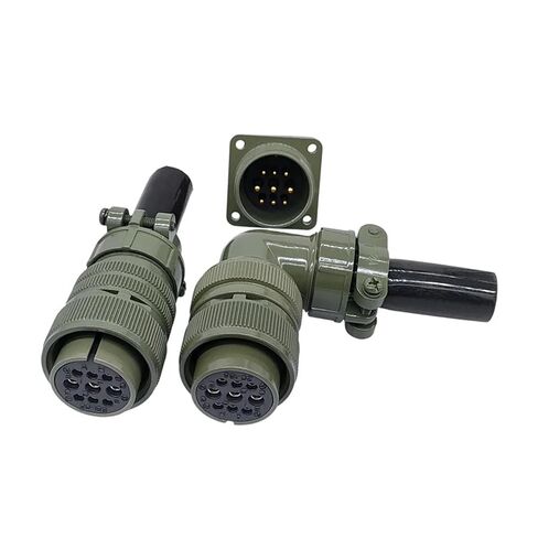 Circular Connectors 5015 MIL STD 20-18 20-27 20-29 MS3106 MS3108 Connector MIL-C Socket MS3102 1Pcs(Plug 3106 20-29S) in Saudi Arabia