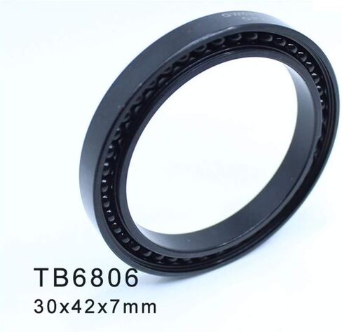 منتجات نقل الطاقة 6806 تحمل درجة حرارة عالية TB6806 500 درجة مئوية محامل قسم رقيقة كامل الكرة 30x42x7 مللي متر in Kuwait