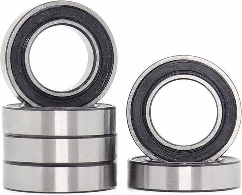 6 قطعة 6801-2RS تحمل 12*21 5 مللي متر ABEC-7 6801RS متري قسم رقيقة الكرات ل دراجة محور الجبهة الخلفية محاور عجلة الملحقات in Kuwait