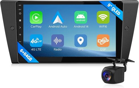Eonon M3BLX7 Car Stereo Android 14 جهاز استقبال لـ Mazda 3 2010-2013 ، Carplay و Android Auto Headit ، 9 بوصة شاشة GPS ، بلوتوث ، AM/FM ، SWC ، 3G+32G in Kuwait