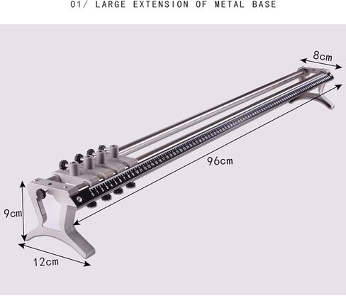 Laboratory Appliance Optics Equipment Tool, Physical Optical Bench Set with Metal Base, Easy Assembly Detachable and Clearly Graduated, for Measure Focal Lengths in Kuwait