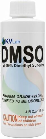 KVLab DMSO الأصلي (ثنائي ميثيل سلفوكسيد) 99.95% | 4 أوقيات in Kuwait