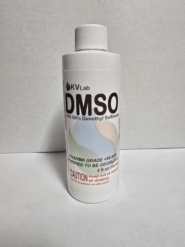 KVLab DMSO الأصلي (ثنائي ميثيل سلفوكسيد) 99.95% | 4 أوقيات in Kuwait