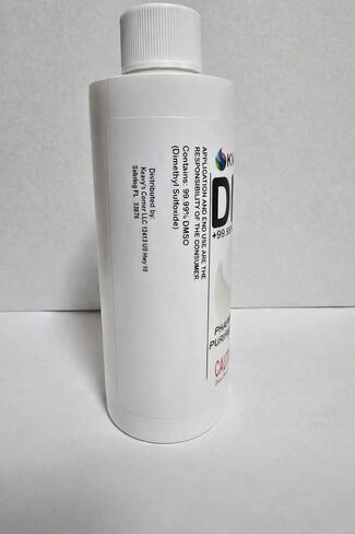 KVLab DMSO الأصلي (ثنائي ميثيل سلفوكسيد) 99.95% | 4 أوقيات in Kuwait