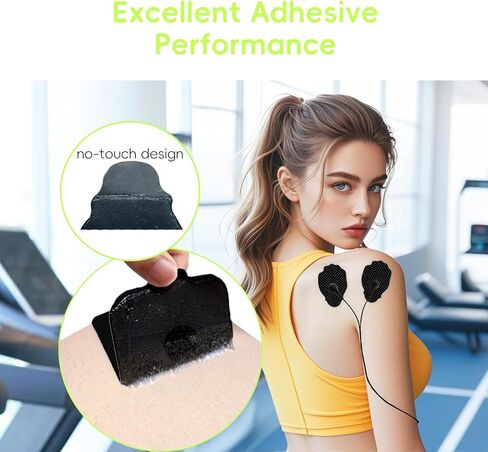 20 قطعة من وسادات الأقطاب الكهربائية لوحدة عشرات مع مجموعة مجموعة كابلات سلكية. وسادات استبدال وحدة TENS ذاتية اللصق من هيدروجيل ممتازة قابلة لإعادة الاستخدام، متوافقة مع Belifu، AVCOO، NURSAL، TENS 7000، AUVON، Neocarbon in Kuwait