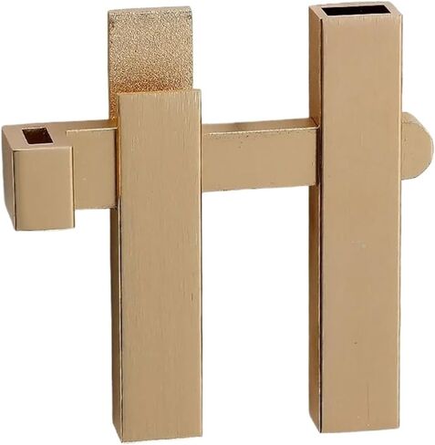 Aluminum Alloy Door Latch No Punching/Punching Required 180 Degree Lock Cabinet 1Pcs(Grey-Punching Holes) in Saudi Arabia