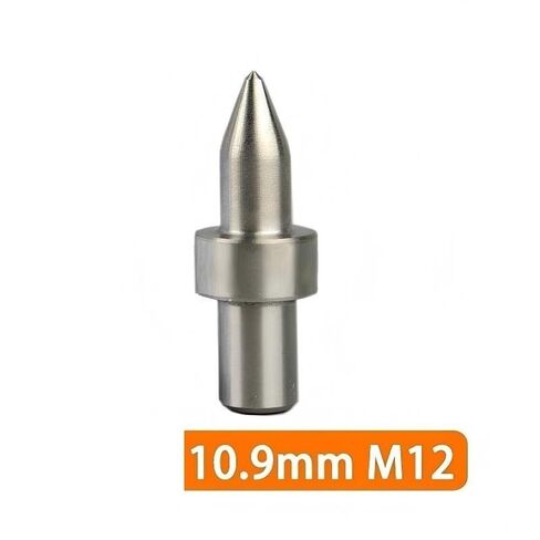1piece Solid Carbide Hot Melt Short Drill Bit Flat Mouth, Hole Making Thermal Friction Round Mouth Drill Tip(10.9mm*M12) in Saudi Arabia