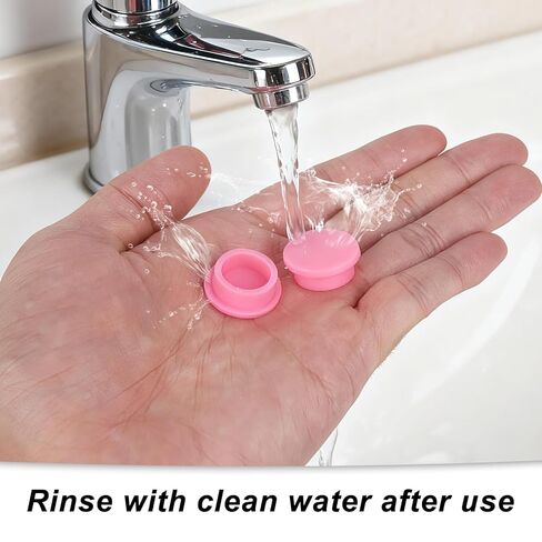 12 Pcs 3ml Glass Vials Protective Caps, 6 Assorted Colors Reusable Leak-Proof Protective Peptide Vial Bottle Lids for Injection Vials Organize and Quickly Identify in Saudi Arabia
