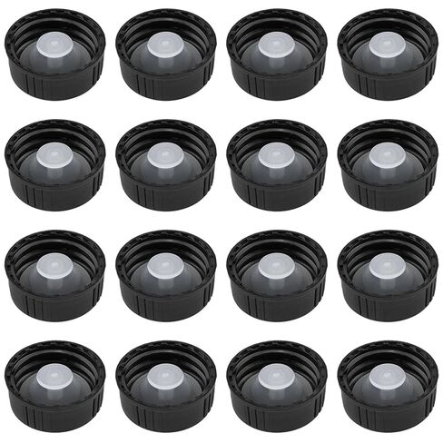 AYLIFU Bottle Cap Dispensing Cap Bottle Transfer Cap Black Diameter 28mm/1.1inch for Daily Chemical and Food Bottles and Industrial use 16 pcs in Saudi Arabia