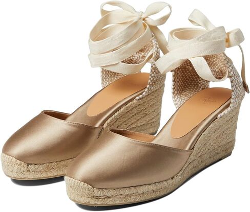 Castaner Women's Carina 60mm Wedge Espadrille Sandal ، Azul Oxford ، 5 in Kuwait