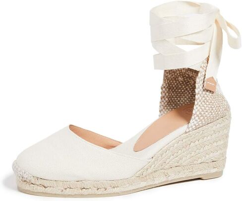 Castaner Women's Carina 60mm Wedge Espadrille Sandal ، Azul Oxford ، 5 in Kuwait