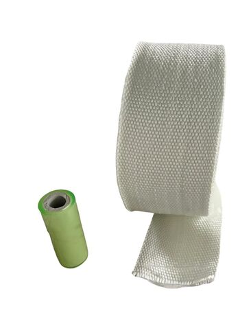Gemmy Heart Glass Fiber Tape Belt Gasket fire-Resistant high-Temperature Resistant W100mmxL30mxT3mm (W100mmxL30mxT3mm) in Kuwait