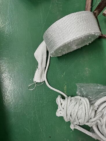 Gemmy Heart Glass Fiber Tape Belt Gasket fire-Resistant high-Temperature Resistant W100mmxL30mxT3mm (W100mmxL30mxT3mm) in Kuwait