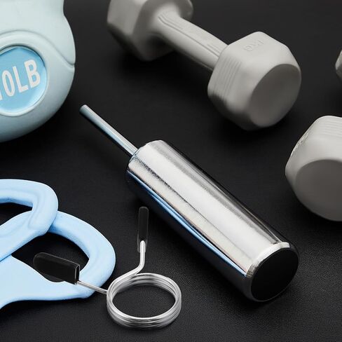 Lasnten Weight Stack Pin Extender with Spring Clip Collar, 10 mm Gym Pin for Cable Machine & Home Gym, Made of Solid Steel for Secure and Long Lasting Use in Kuwait