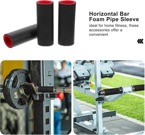 3 Pcs Doorway Pull-up Bar Protective Pads Anti-Slip Foam Sleeves for Indoor Gym Equipment Comfortable Sponge Covers in Saudi Arabia