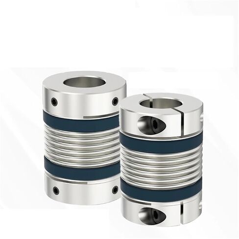 Shaft Coupling LB D55L57/72 Bellows Flexible Motor Coupler CNC Aluminium 1Pcs(LB-B-D55L72-21X21) in Saudi Arabia