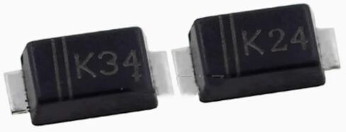 DSK24/34 Diodes SOD-123FL K24/K34 SS34 SS24 DSK16/K14/K36 40Pcs(DSK24) in Saudi Arabia
