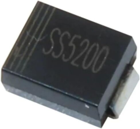 مقوم ديود SMD SS520 SS5200/SMB 5A 200V (DO-214AC) 20 قطعة in Kuwait