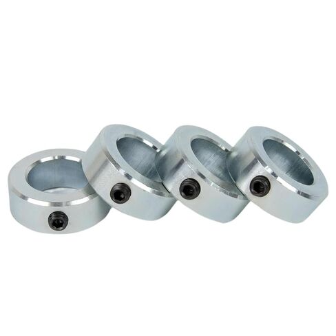 Jeremywell 3/4" Bore Solid Zinc Set Screw Shaft Collar OD 1-1/4" Width 9/16" (12 PCS) in Saudi Arabia