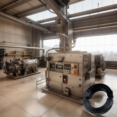 2 "تجويف 3" OD مزدوج الفتح المشبك على مجموعة طوق لولبي مع طلاء أكسيد أسود للبناء والآلات الهندسية والبحرية (4 قطع) in Kuwait