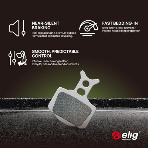 ELIG Bike Disc Brake Pads for Formula C1, CR3, Cura, Cura X, Mega, RO, R1, R1 Racing, RR1, RX, T1, T1 Racing, The One｜MTB/eMTB/Downhill/Trail/All Mountain/Enduro Race in Saudi Arabia
