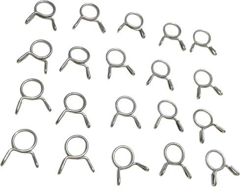 20 قطعة 8 مللي متر خط خرطوم الوقود أنبوب مشبك الربيع المشابك in Kuwait