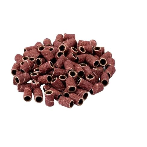 50 PCS 1/4" 6.35MM Sanding 2Pcs Band Mandrel 1/8" Shank Rotary Tool Nail Drill Bits Abrasive Tools Accessories(120) in Saudi Arabia