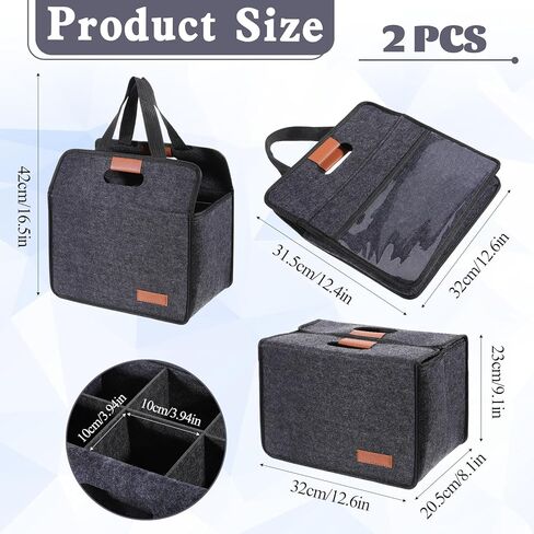 حامل مشروبات مكون من 6 أكواب بمقبض، حامل مشروبات معزول قابل لإعادة الاستخدام للسيارة، حقيبة حامل أكواب القهوة قابلة للطي وحقيبة حامل أكواب القهوة المحمولة للتوصيل والسفر والخروج in Kuwait