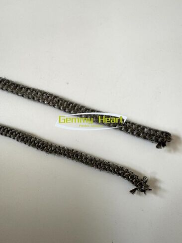 Gemmy Heart Graphite Impregnated Fiberglass Rope Seal Gasket Replacement for Wood Stoves 10mm 1meter Black (10mm 1meter Black) in Kuwait