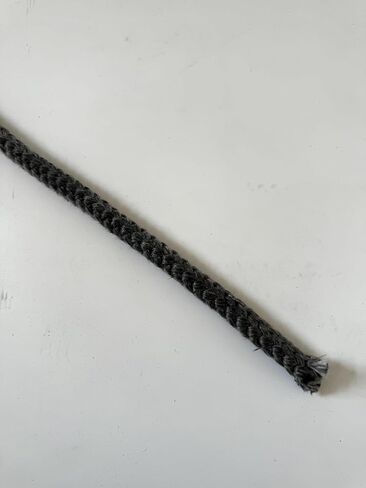Gemmy Heart Graphite Impregnated Fiberglass Rope Seal Gasket Replacement for Wood Stoves 10mm 1meter Black (10mm 1meter Black) in Kuwait