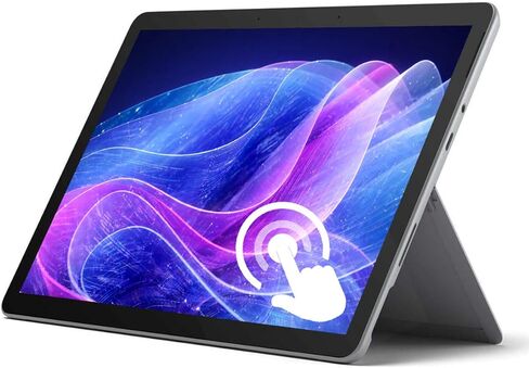 Microsoft Surface Go 2 10.5" FHD (1920 x 1280) Touchscreen Tablet PC, Intel Pentium Gold 4425Y, 8GB DDR4 RAM, 128GB SSD, Windows 11 Pro (Renewed) in Saudi Arabia
