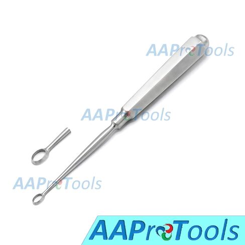 Piffard Dermal Curettes 6mm Oval Shape Cup 6 1/4" Ent Instruments in Saudi Arabia