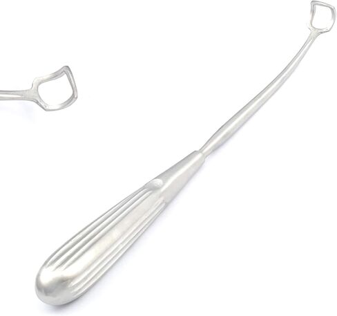 Barnhill Adenoid Curette #1 (13 مم) مقبض مجوف من الفولاذ المقاوم للصدأ بطول 8 1/2 بوصة من متجر G.S ONLINE in Saudi Arabia