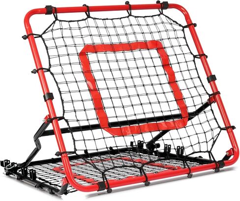 Storgem Baseball Softball Rebounder Net, Pitch Back Rebound Net,Soccer Rebound Net, Fielding Rebounder,Double Sided Adjustable Multi-Sports Pitching Rebound Net for Throwing Practice in Saudi Arabia