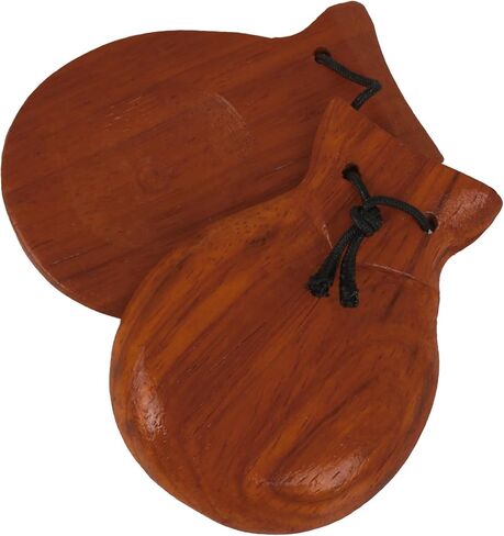 Traditional Mahogany Castanet Hand Clappers Flamenco Dance Castanets for Concert & Wedding & Birthday Party in Saudi Arabia