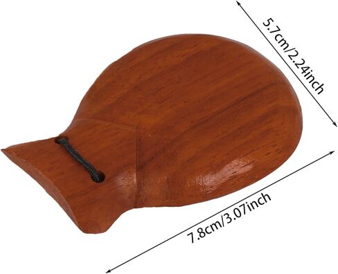 Traditional Mahogany Castanet Hand Clappers Flamenco Dance Castanets for Concert & Wedding & Birthday Party in Saudi Arabia