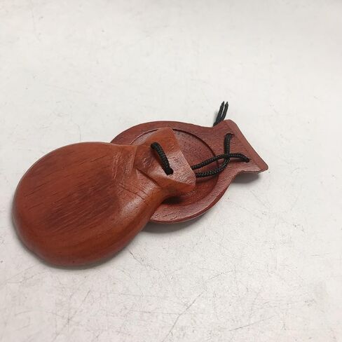 Traditional Mahogany Castanet Hand Clappers Flamenco Dance Castanets for Concert & Wedding & Birthday Party in Saudi Arabia