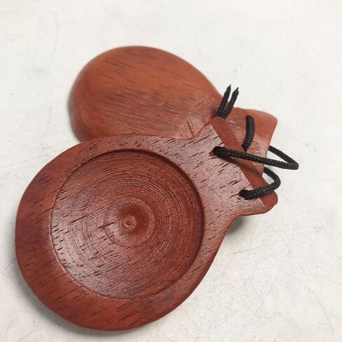 Traditional Mahogany Castanet Hand Clappers Flamenco Dance Castanets for Concert & Wedding & Birthday Party in Saudi Arabia