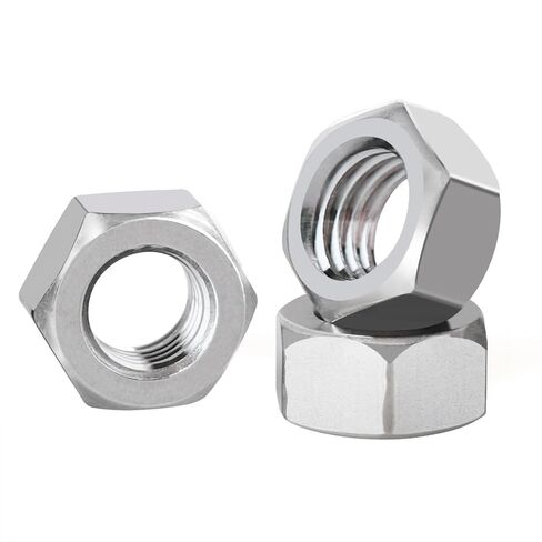 12Pcs 5/8-11 Hex Nuts 304 (18-8) Stainless Steel Standard Inch Coarse Thread Hardware Nuts,for Home DIY & Repair in Kuwait