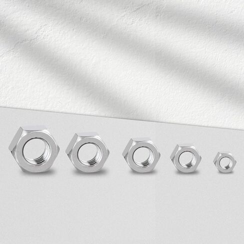 12Pcs 5/8-11 Hex Nuts 304 (18-8) Stainless Steel Standard Inch Coarse Thread Hardware Nuts,for Home DIY & Repair in Kuwait