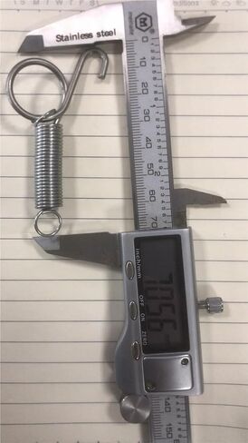 Lyuduo-ضغط الربيع أرنب دوامة قفص مزلاج الباب التوتر الربيع قفص الطيور أواني هوك ثابت ، مقاومة للضغط ودائم in Kuwait