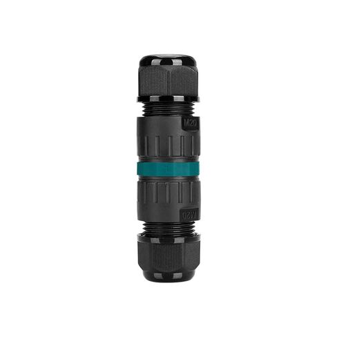 P20 Straight Through Screw-Free Quick Connector 3-core Outdoor Wire Connector Waterproof Connector(EW P20 2 core 9-12mm) in Saudi Arabia
