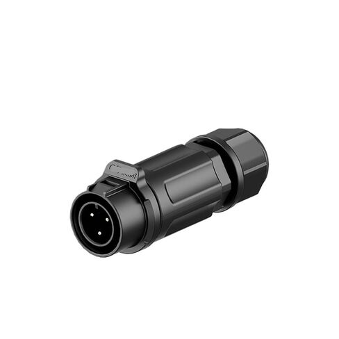 LP12 Reverse Soldering Male Socket 2/3/4/5/6/7/8 core LED Lighting Plastic Waterproof Connector(EW-LP12L-7P 3A) in Kuwait
